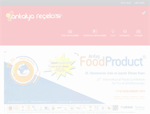 Tablet Screenshot of antalyarecelcisi.com